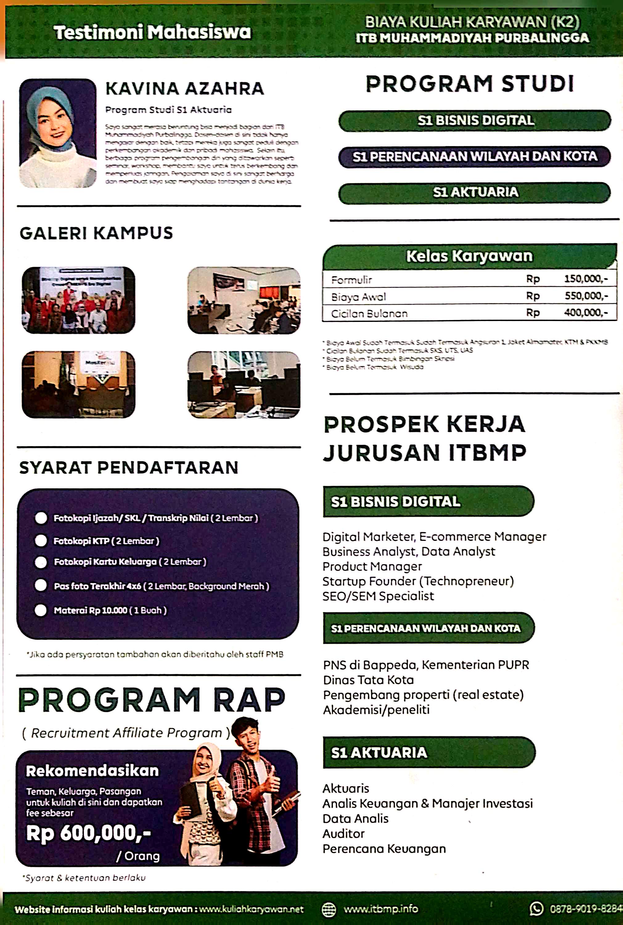Brosur Belakang